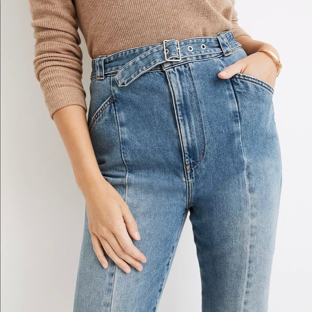 Madewell High-Rise Tapered Jeans